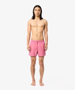 Lacoste Shorts & Swim-Mens Quick-Dry Swim Trunks-MH6270-51-lacosta