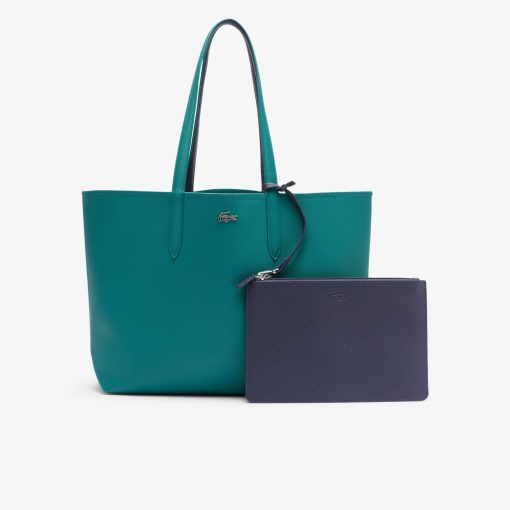 Lacoste Bags-Womens Anna Reversible Tote & Pouch-NF2142AA-lacoste sale