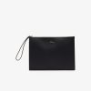 Lacoste Small Leather Goods-Womens Large Zipped Monogram Billfold-NF3958DG-lacoste store near me 4