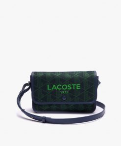 Lacoste Crossbody-Womens Heritage Flap Close Satchel-NF4513HK-lacoste cardigan