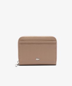 Lacoste Bags-Womens Daily City Small Zipped Billfold-NF4764DZ-lacoste factory outlet