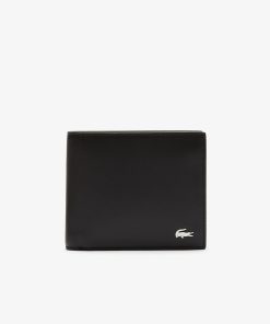 Lacoste Bags-Mens Medium FG Leather Billfold-NH1112FG-lacoste store