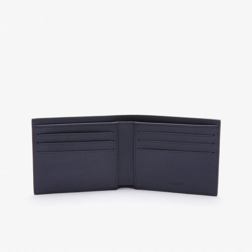 Lacoste Bags-Mens Embossed Leather Fitzgerald Billfold-NH1115FG-lacost - Image 2