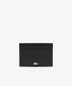 Lacoste Bags-Mens FG Leather Card Holder-NH1346FG-lacost