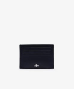 Lacoste Bags-Mens FG Leather Card Holder-NH1346FG-lacoste near me