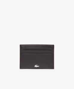 Lacoste Bags-Mens FG Leather Card Holder-NH1346FG-lacoste us