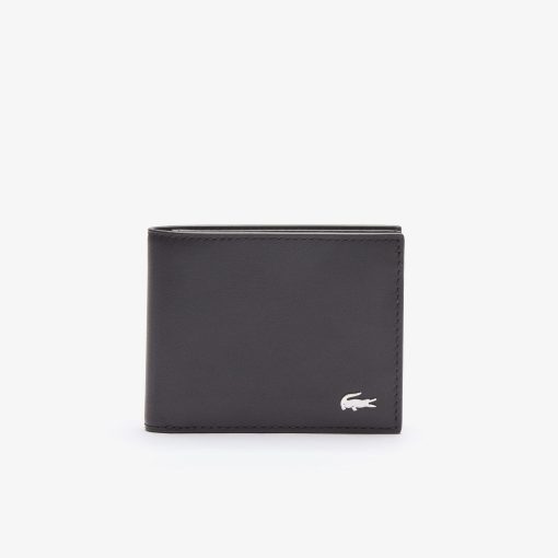 Lacoste Bags-Mens Small Fitzgerald Leather Billfold-NH1407FG-lacosta