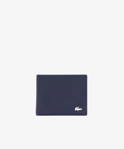 Lacoste Bags-Mens Small Fitzgerald Leather Billfold-NH1407FG-lacoste cardigan