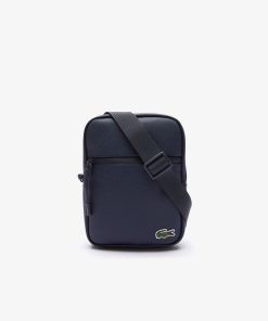 Lacoste Bags-Mens Small LCST Slimline Satchel-NH3307LV-lacoste us