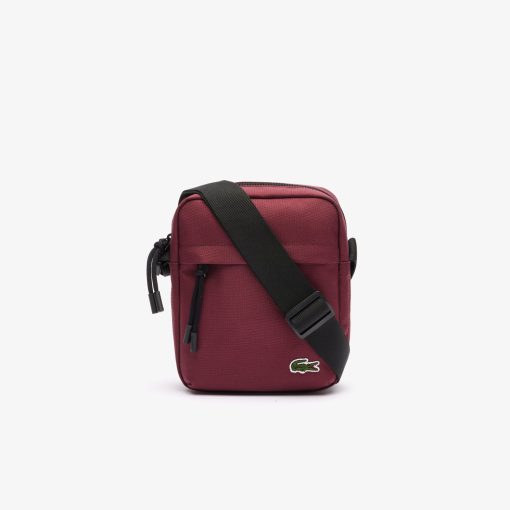 Lacoste Bags-Unisex Neocroc Shoulder Bag-NH4102NE-lacoste near me