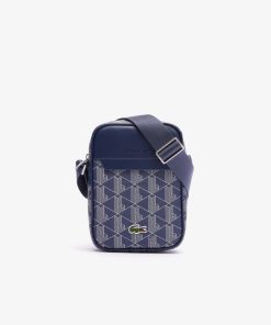 Lacoste Bags-Mens The Blend Satchel-NH4482BG-lacoste factory outlet