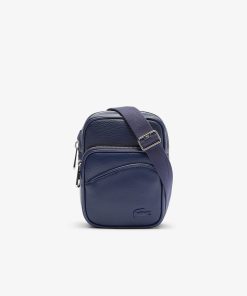 Lacoste Bags-Mens Small Angy Crossbody Bag-NH4563GY-lacoste store