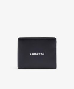 Lacoste Small Leather Goods-Mens Small FG Leather Billfold-NH4661FW-lacoste usa