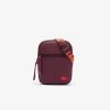 Lacoste Bags-Mens Angy Grain Leather Satchel-NH4783GY-lacoste factory outlet 4