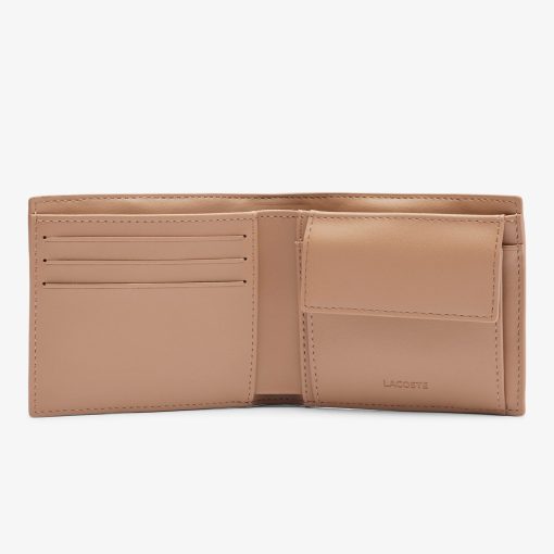 Lacoste Small Leather Goods-Mens Holiday Leather Billfold-NH4740HN-lacoste france - Image 2