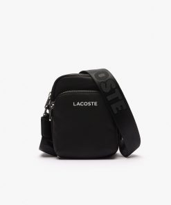 Lacoste Bags-Unisex Active Nylon Satchel-NU4350SG-locoste