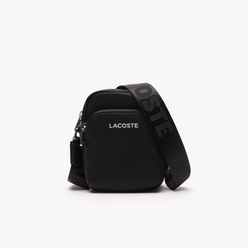 Lacoste Bags-Unisex Active Nylon Satchel-NU4350SG-locoste