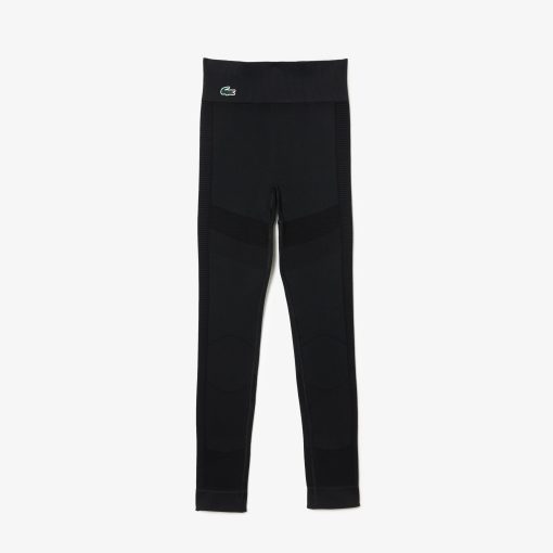 Lacoste Pants & Leggings-Womens Seamless Absorbent Sport Leggings-OF1022-51-lacoste sale