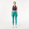 Lacoste Pants & Leggings-Womens Printed Contrast Accent Technical Leggings-OF6983-51-lacoste factory outlet 3