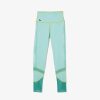 Lacoste Pants & Leggings-Women’s SPORT Logo Stripe Ultra-Dry Leggings-OF4909-51-la coste 4