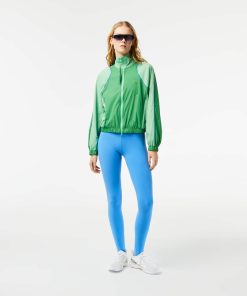 Lacoste Pants & Leggings-Women’s Recycled Polyester Tapered Leggings-OF5950-51-lacoste france 2