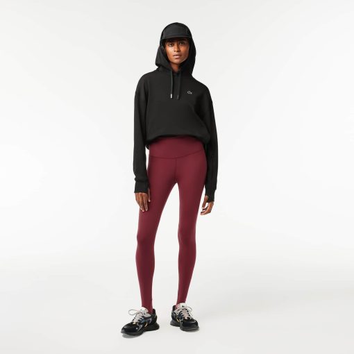 Lacoste Pants & Leggings-Women’s Recycled Polyester Tapered Leggings-OF5950-51-lacoste us - Image 2