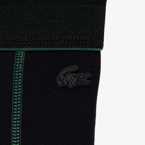 Lacoste Pants & Leggings-Womens Printed Contrast Accent Technical Leggings-OF6983-51-lacoste factory outlet - Image 2