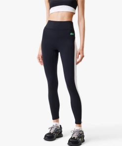 Lacoste Pants & Leggings-Womens Lacoste x Bandier All Motion Colorblock Leggings-OF8848-51-locoste 2