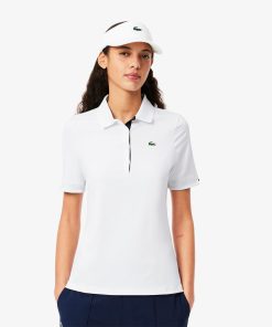 Lacoste Polos-Womens Slim Fit UV Protect Stretch Golf Polo-PF5179-51-lacosta