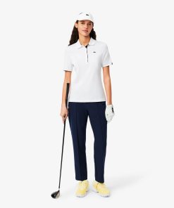 Lacoste Polos-Womens Slim Fit UV Protect Stretch Golf Polo-PF5179-51-lacosta 2