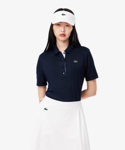 Lacoste Polos-Womens Slim Fit UV Protect Stretch Golf Polo-PF5179-51-lacoste us