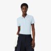 Lacoste Polos-Womens L.12.D Slim Fit Stretch Mini Piqué Polo-PF5462-51-locoste 4