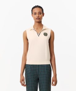 Lacoste Polos-Womens Regular Fit UV Protect Golf Polo-PF7401-51-lacoste near me