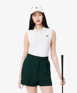 Lacoste Polos-Womens Slim Fit UV Protect Stretch Golf Polo-PF7414-51-lacoste france