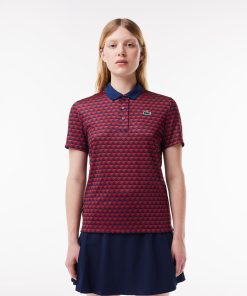 Lacoste Polos-Womens Regular Fit UV Protect Golf Polo-PF7453-51-lacoste cardigan