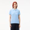 Lacoste Polos-Womens L.12.D Slim Fit Stretch Mini Piqué Polo-PF5462-51-lacoste near me 4