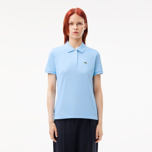 Lacoste Polos-Womens Regular Fit Supple Petit Piqué Polo-PF7839-51-lacost