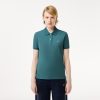 Lacoste Polos-Womens Regular Fit Supple Petit Piqué Polo-PF7839-51-lacoste outlet 3