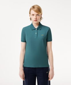 Lacoste Polos-Womens Regular Fit Supple Petit Piqué Polo-PF7839-51-lacoste factory outlet