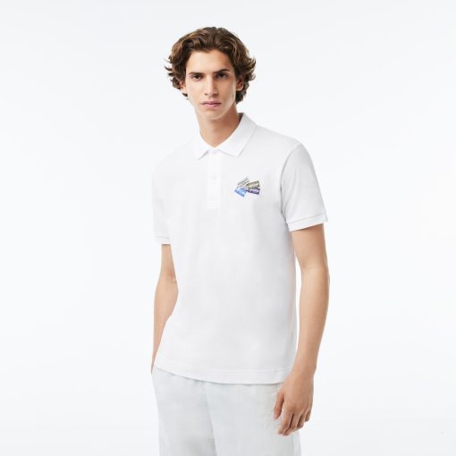 Lacoste Polos-Mens Cotton Piqué L.12.12 Badge Detail Polo-PH2052-51-lacost