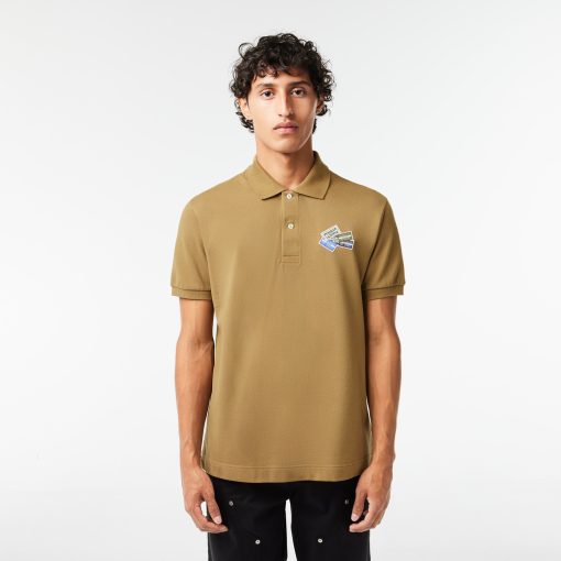 Lacoste Polos-Mens Cotton Piqué L.12.12 Badge Detail Polo-PH2052-51-la coste