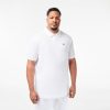 Lacoste Sweaters & Sweatshirts-Mens Lightweight Pima Cotton V-Neck T-Shirt-TH6710-51-lacoste store 3