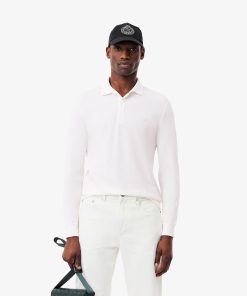 Lacoste Polos-Mens Regular Fit Paris Stretch Piqué Polo-PH2481-51-lacoste near me