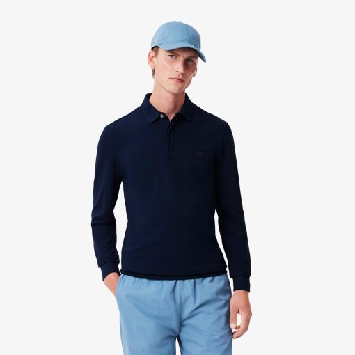 Lacoste Polos-Mens Regular Fit Paris Stretch Piqué Polo-PH2481-51-lacoste france