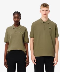 Lacoste Polos-Unisex Loose Fit L.12.12 Piqué Badge Polo-PH2751-51-lacoste outlet