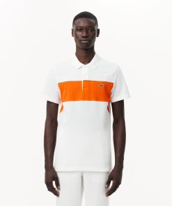 Lacoste Polos-Mens Regular Fit L.12.12 Colorblock Polo-PH2847-51-lacosta