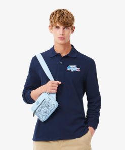 Lacoste Polos-Mens Classic Fit Long Sleeve L.12.12 Polo-PH3597-51-locoste