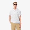 Lacoste Polos-Mens Classic Fit Flower Print L.12.12 Polo-PH3598-51-lacoste cardigan 3