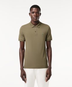 Lacoste Polos-Mens Slim Fit L.12.12 Piqué Polo-PH4012-51-lacoste usa