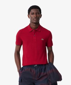 Lacoste Polos-Mens Slim Fit L.12.12 Piqué Polo-PH4012-51-lacoste us